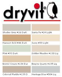 Dryvit Stucco Color Chart
