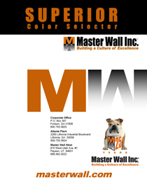 Master Wall Color Chart