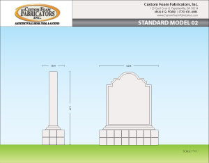 Sign Monument Model 02