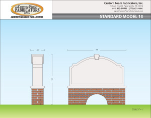 Sign Monument Model 13