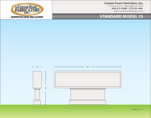 Sign Monument Model 15