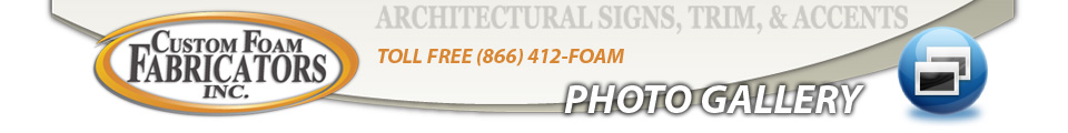 Custom Foam Fabricators Photo Gallery